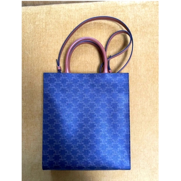 NWOT CELINE Cabas Vertical Satchel/Top Handle Bag Small - Picture 10 of 10